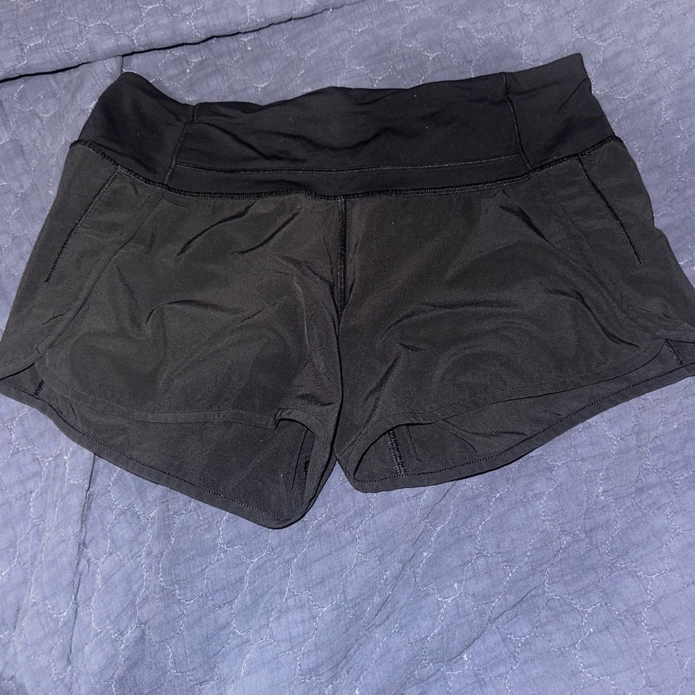 lululemon athletica Black Athletic Shorts